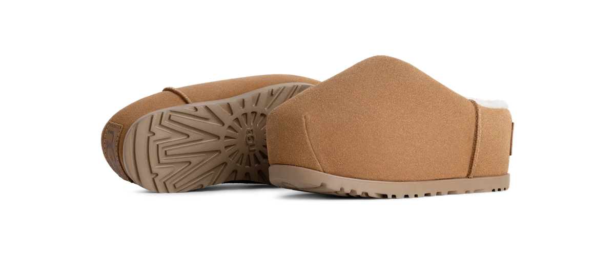 Overkicks - UGG Pumped Slide Chestnut (Womens) (1158215-CHE) - vista trasera