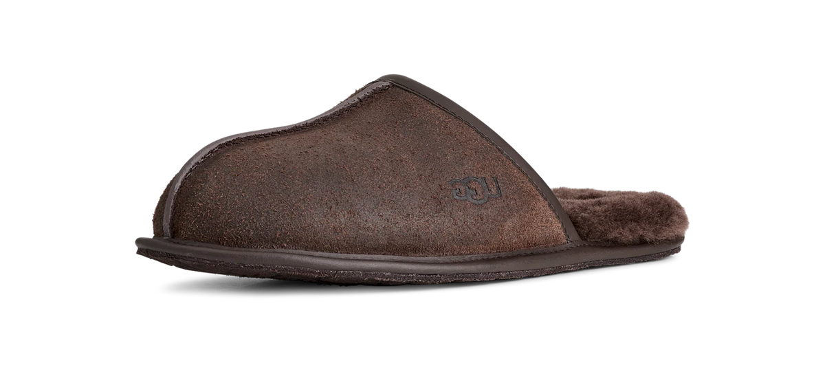 Overkicks - UGG Scuff Leather Distressed Slipper Dusted Cocoa (1171294-DDC) - vista trasera