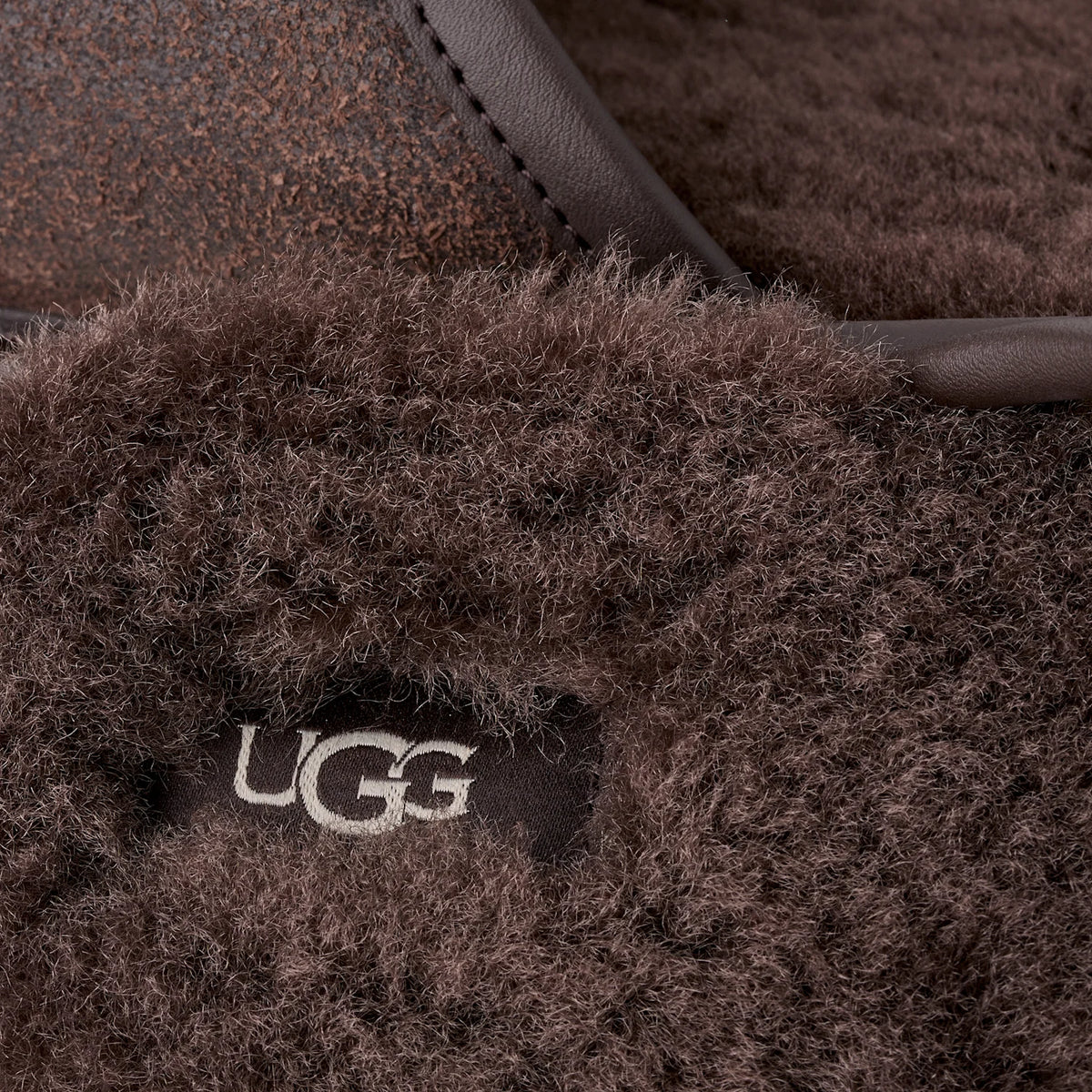 Overkicks - UGG Scuff Leather Distressed Slipper Dusted Cocoa (1171294-DDC) - vista superior