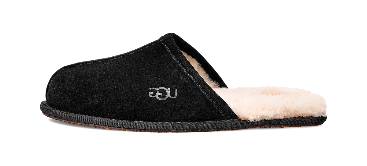 Overkicks - UGG Scuff Slipper Black (1101111-BLK) - vista lateral