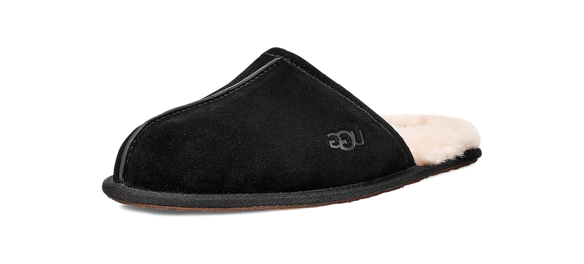 Overkicks - UGG Scuff Slipper Black (1101111-BLK) - vista trasera