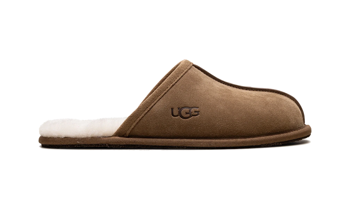 Overkicks - UGG Scuff Slipper Chestnut (1101111-CHE) - detalle talon
