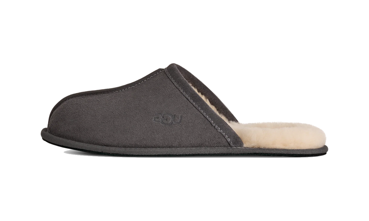 Overkicks - UGG Scuff Slipper Dark Grey (1101111-DGRY) - vista lateral