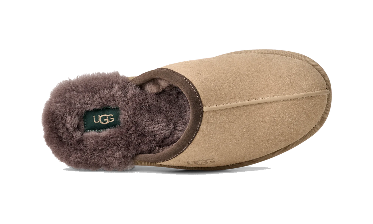 Overkicks - UGG Scuff Slipper Mustard Seed Molasses (1101111-MSDM) - detalle talon