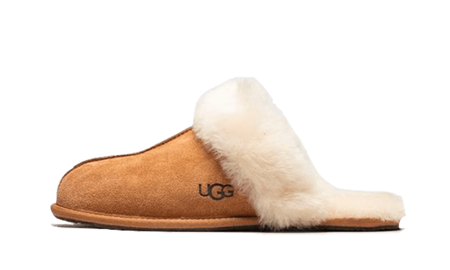 Overkicks - UGG Scuffette II Slipper Chestnut (Womens) (1106872-CHE) - vista lateral