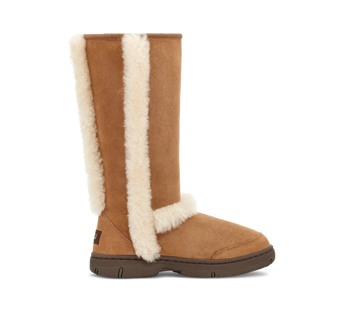 Overkicks - UGG Sunburst Tall Boot Chestnut (Womens) (5218-CHE) - par completo