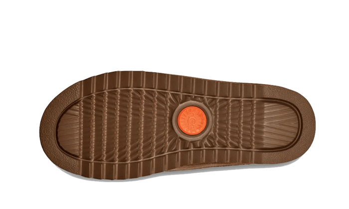 Overkicks - UGG Tasman Cali Wave Slipper Chestnut Orange Soda (1136700-COGS) - vista trasera