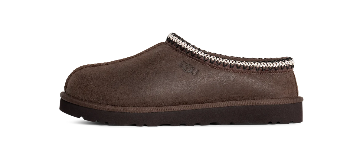 Overkicks - UGG Tasman Distressed Slipper Burnt Cedar (1158172-BCDR) - vista lateral