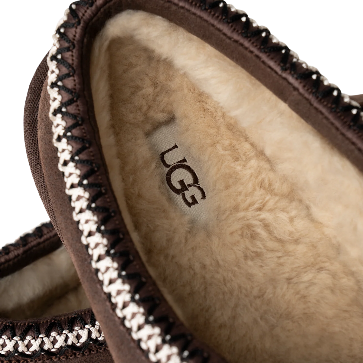 Overkicks - UGG Tasman Distressed Slipper Burnt Cedar (1158172-BCDR) - vista superior
