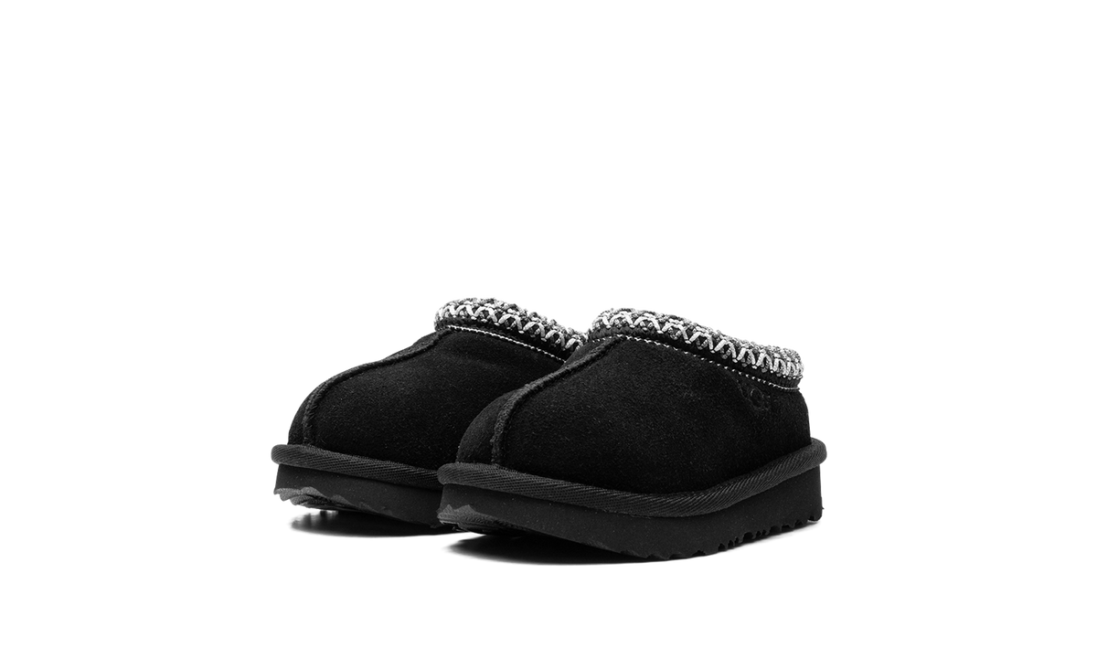 Overkicks - UGG Tasman II Slipper Black (Toddler) (1019066T-BLK) - imagen 2