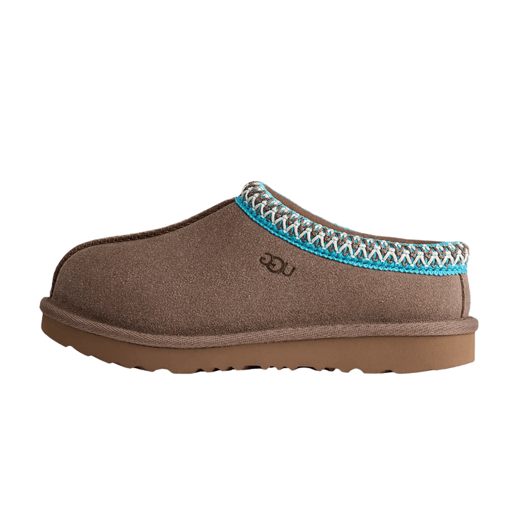 Overkicks - UGG Tasman II Slipper Caribou Sapphire Ice (Kids) (1019066K-CPPH) - vista lateral