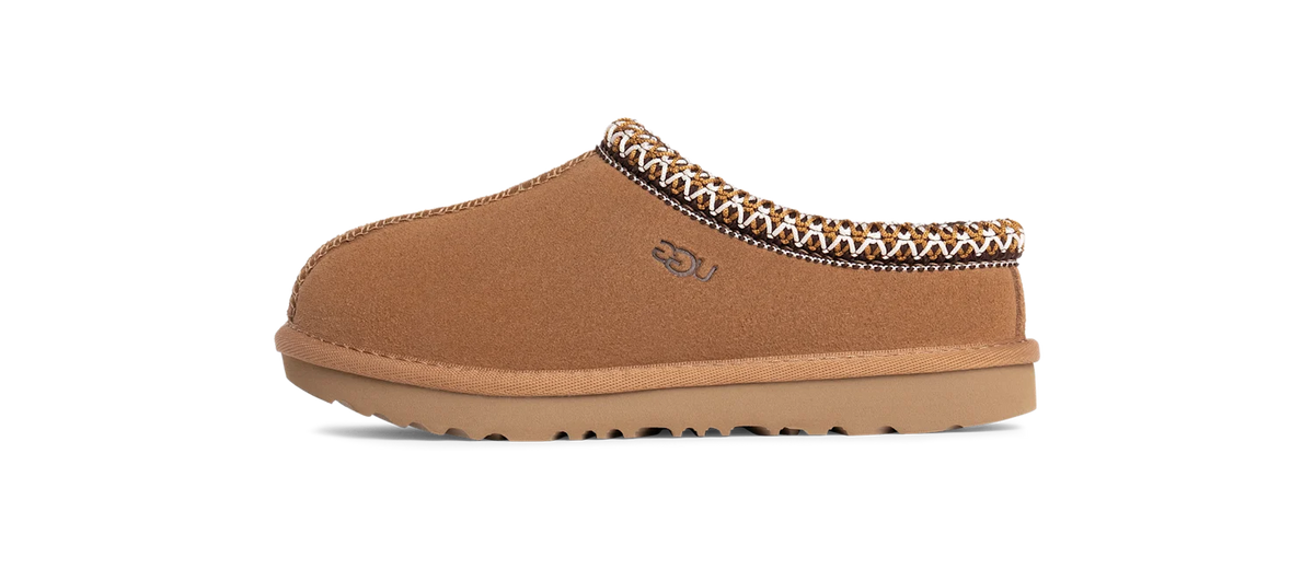 Overkicks - UGG Tasman II Slipper Chestnut (Kids) (1019066K-CHE) - vista lateral