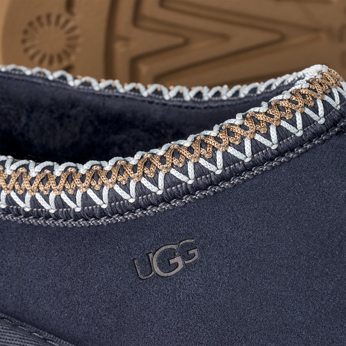 Overkicks - UGG Tasman II Slipper Dark Indigo (Womens) (1174470-DKN) - vista superior