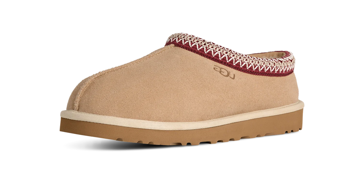 Overkicks - UGG Tasman II Slipper Driftwood Biking Red (1174671-DWD) - vista trasera