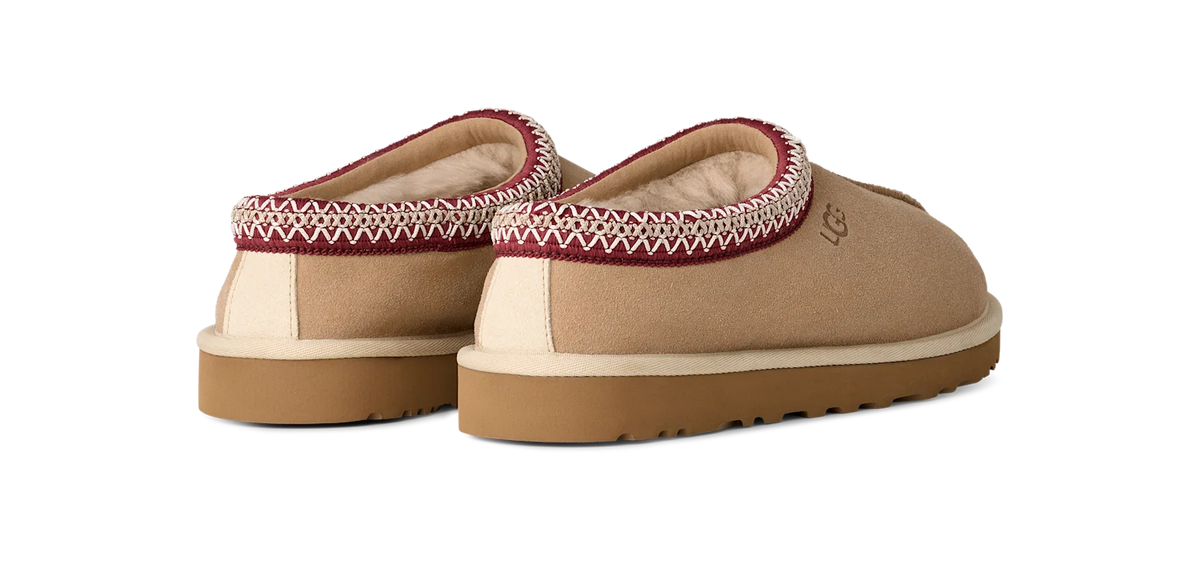 Overkicks - UGG Tasman II Slipper Driftwood Biking Red (1174671-DWD) - detalle suela