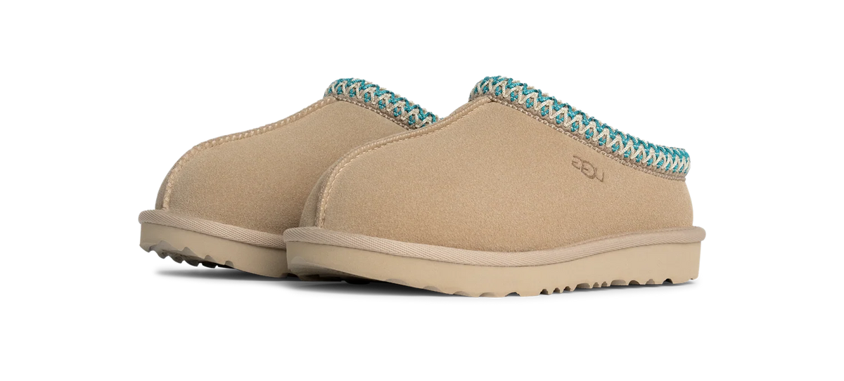 Overkicks - UGG Tasman II Slipper Driftwood White Pepper (Kids) (1019066K-DRF) - imagen 2