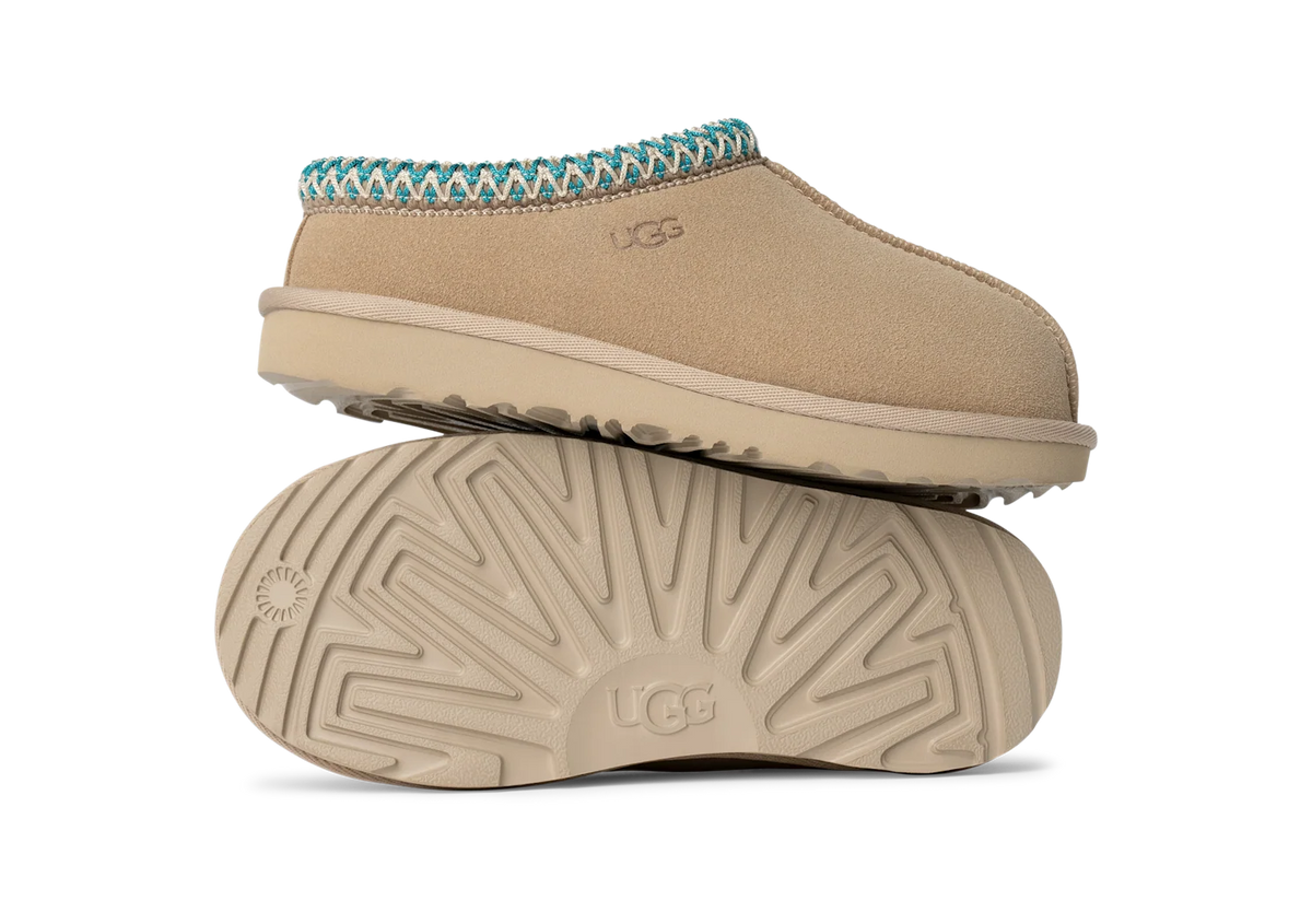 Overkicks - UGG Tasman II Slipper Driftwood White Pepper (Kids) (1019066K-DRF) - imagen 3