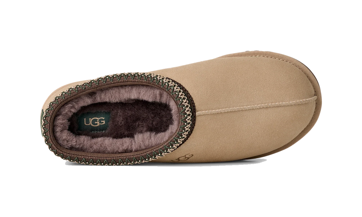 Overkicks - UGG Tasman II Slipper Mustard Seed Molasses (1174671-MSDM) - detalle talon