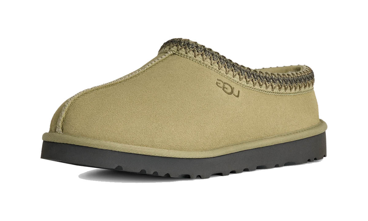 Overkicks - UGG Tasman II Slipper Muted Brass Magnolia Leaf (1174671-MSMG) - vista trasera