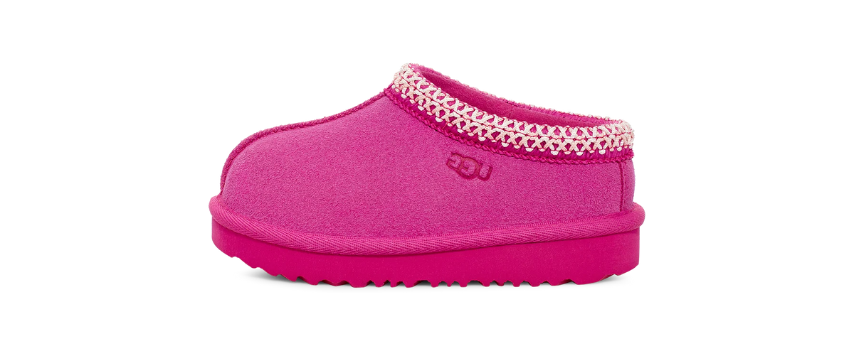 Overkicks - UGG Tasman II Slipper Rock Rose (Toddler) (1019066T-RCR) - vista lateral