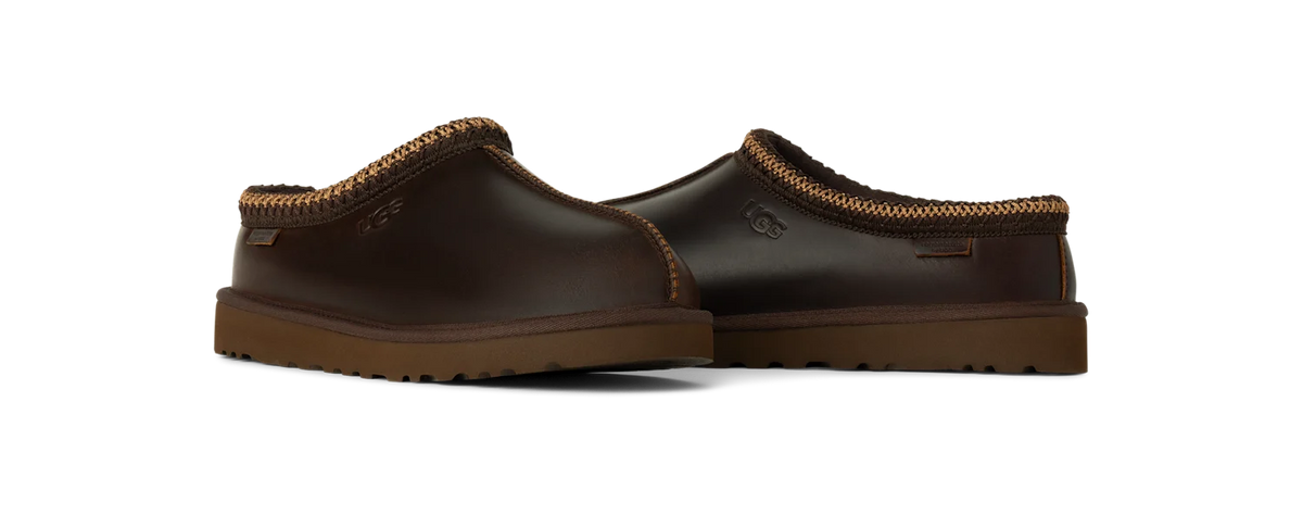 Overkicks - UGG Tasman LTHR Regen Slipper Ironwood (1163890-IWD) - par completo
