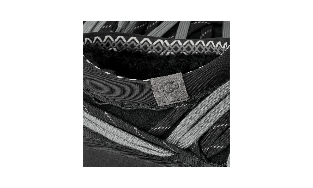 Overkicks - UGG Tasman Lace Slipper Black (1175054-BLK) - vista superior