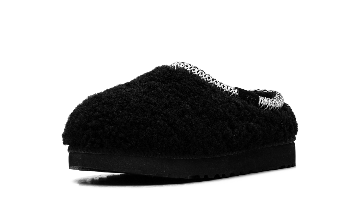 Overkicks - UGG Tasman Maxi Curly Slipper Black (Womens) (1158356-BLK) - detalle suela