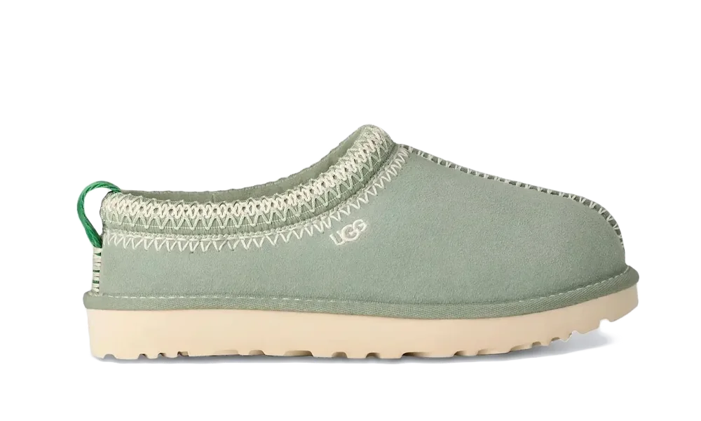 Overkicks - UGG Tasman Meadow Accent Slipper Artichoke (Womens) (1175184-ART) - vista trasera