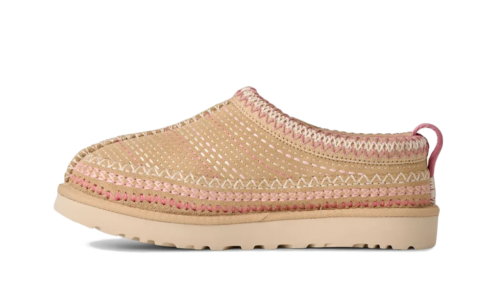 Overkicks - UGG Tasman Meadow Slipper Sand Castle (Womens) (1181090-SNDC) - vista lateral