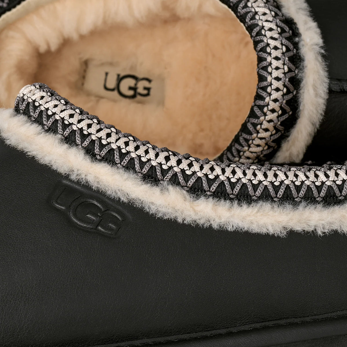 Overkicks - UGG Tasman Noir Slipper Black (1171303-BLK) - vista superior