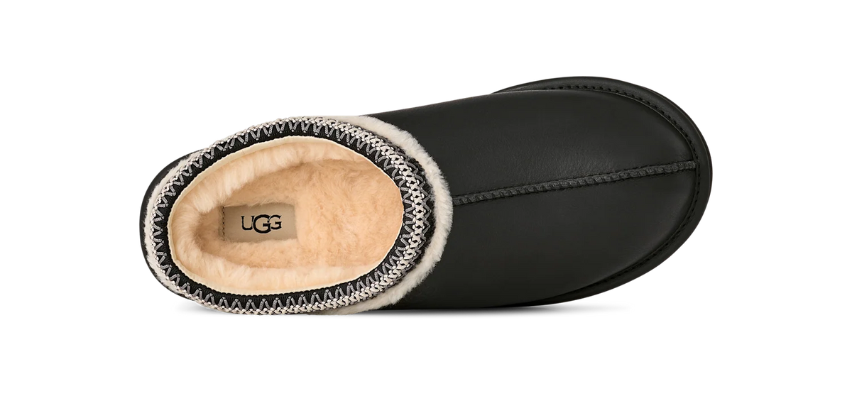 Overkicks - UGG Tasman Noir Slipper Black (1171303-BLK) - detalle talon