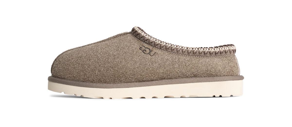 Overkicks - UGG Tasman Shaggy Suede Slipper Smoke Plume (1166930-SKP) - vista lateral