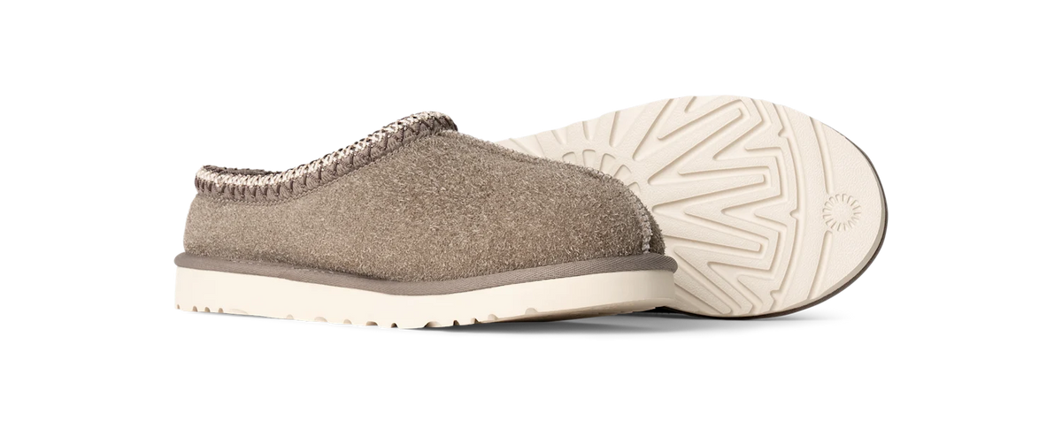 Overkicks - UGG Tasman Shaggy Suede Slipper Smoke Plume (1166930-SKP) - par completo