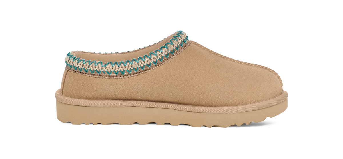 Overkicks - UGG Tasman Slipper Driftwood White Pepper (Womens) (5955-DRF) - par completo