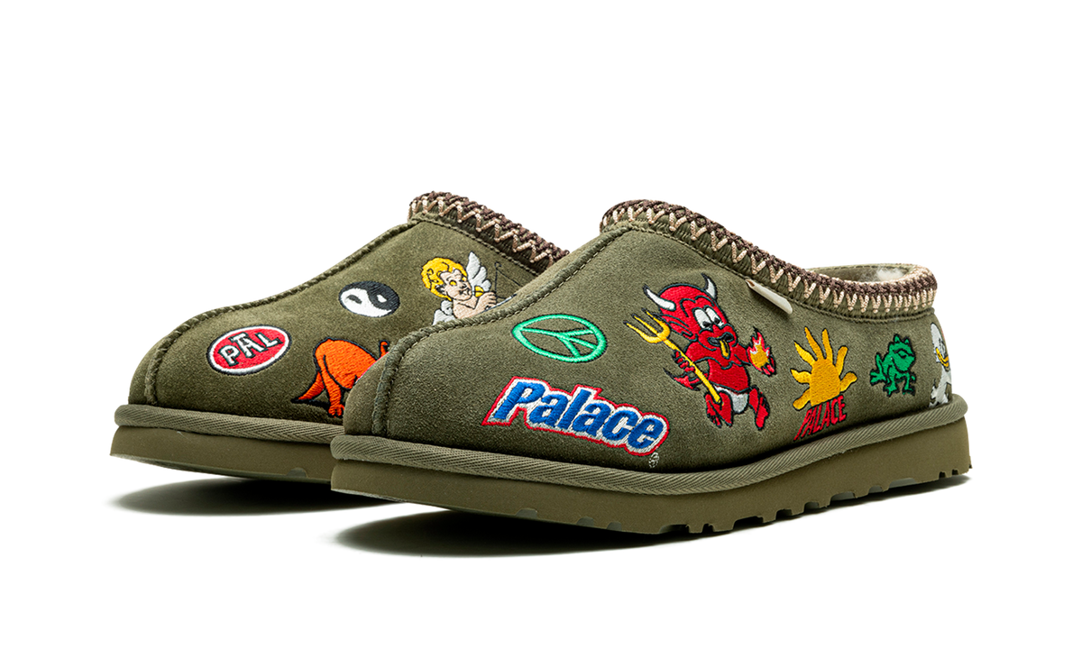 Overkicks - UGG Tasman Slipper Palace Burnt Olive (1157290-BTOL) - vista trasera
