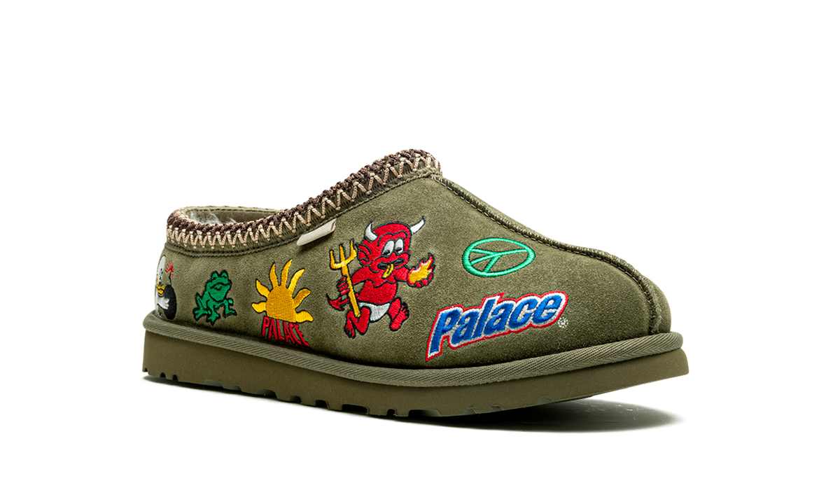 Overkicks - UGG Tasman Slipper Palace Burnt Olive (1157290-BTOL) - detalle lateral interior