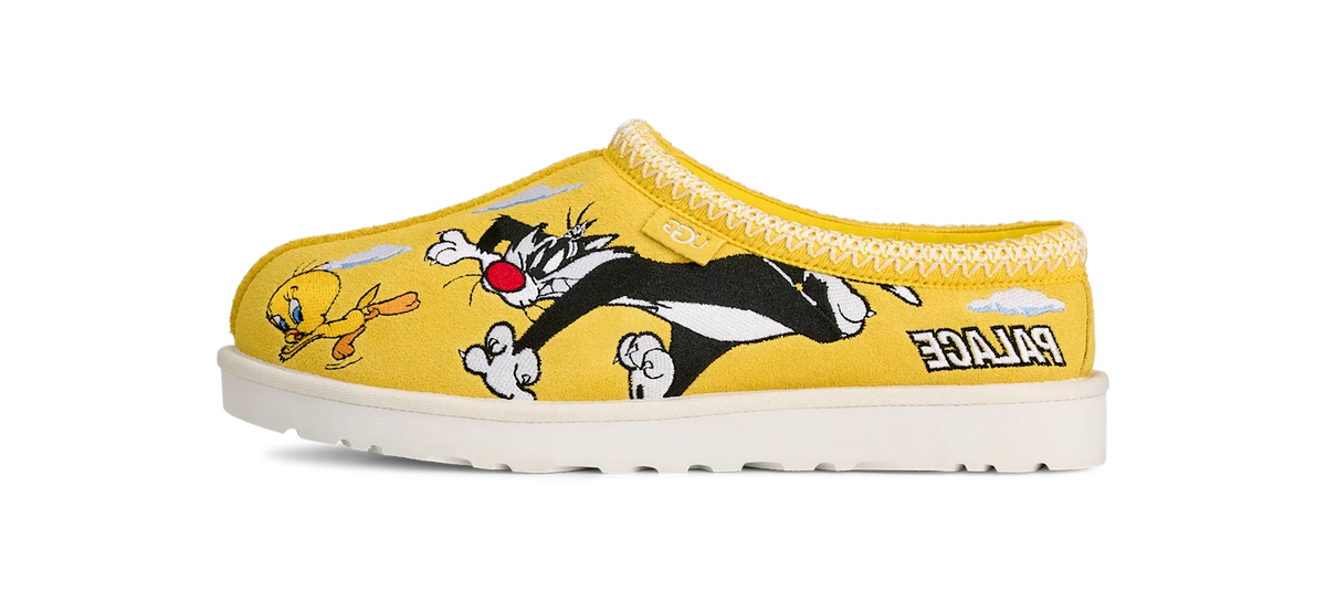 Overkicks - UGG Tasman Slipper Palace x Looney Tunes Yellow (1181910-YEL) - vista lateral