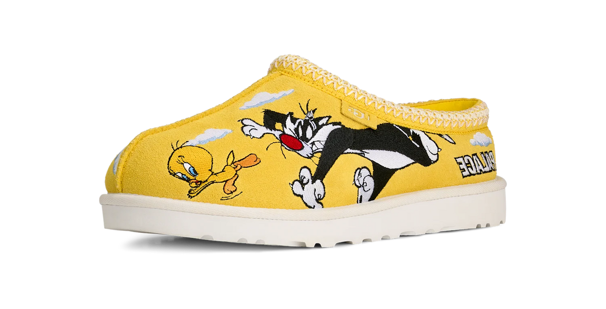 Overkicks - UGG Tasman Slipper Palace x Looney Tunes Yellow (1181910-YEL) - vista trasera