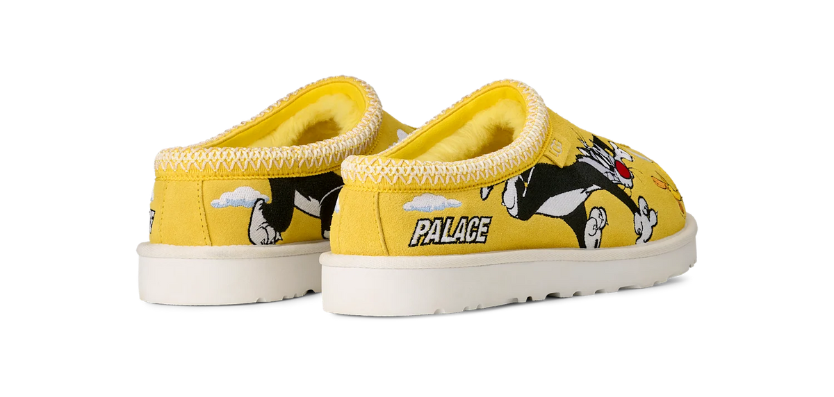 Overkicks - UGG Tasman Slipper Palace x Looney Tunes Yellow (1181910-YEL) - detalle suela