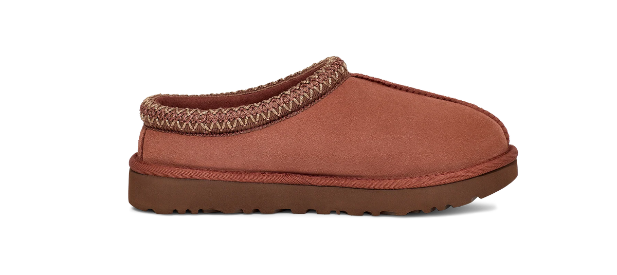 Overkicks - UGG Tasman Slipper Red Jasper (Womens) (5955-RDJ) - par completo