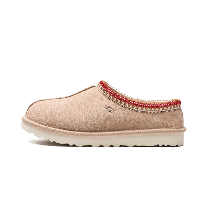 Overkicks - UGG Tasman Slipper Sand Dark Cherry (Womens) (5955-SNDD) - vista lateral