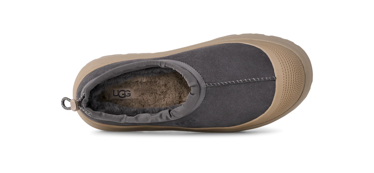 Overkicks - UGG Tasman Weather Hybrid Slipper Obsidian Cobble Grey (1144096-OBB) - detalle talon