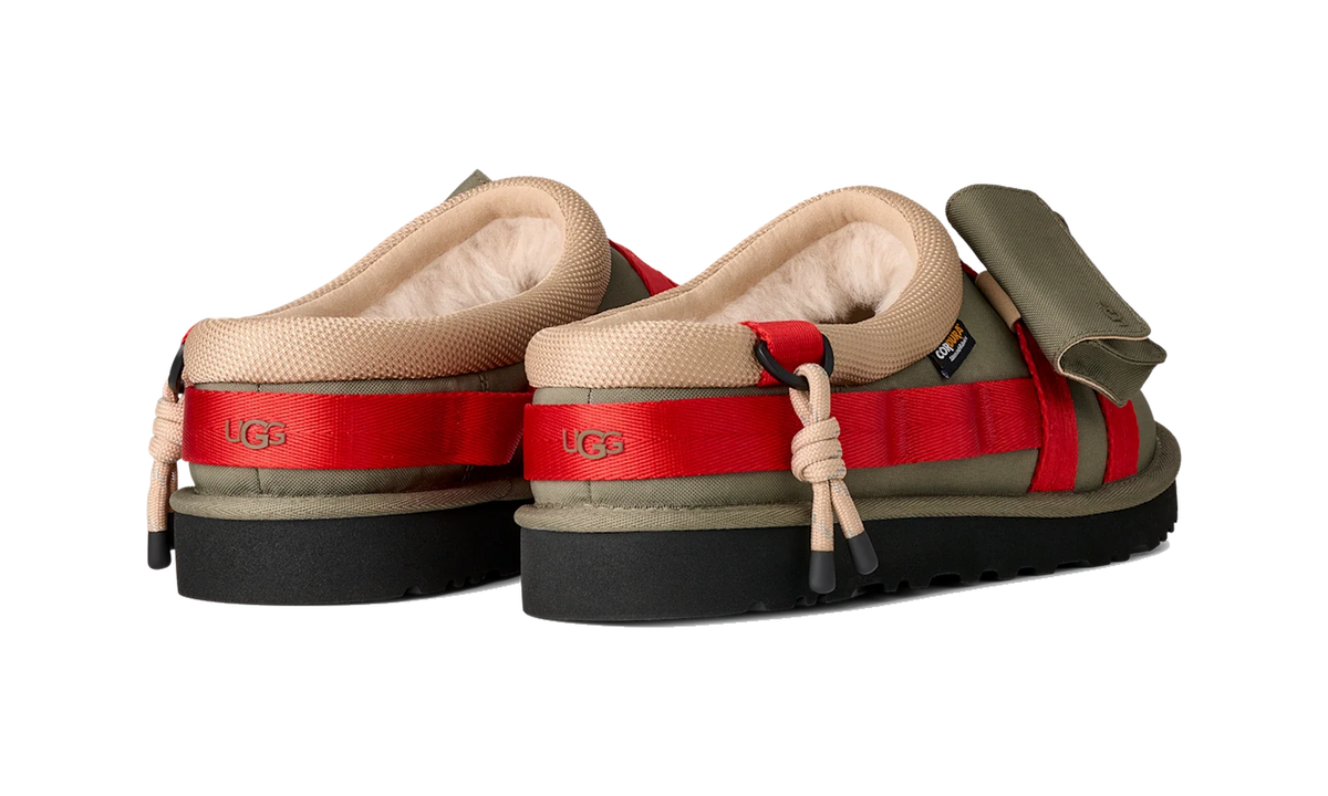 Overkicks - UGG Tasman Wildwood Slipper Burnt Olive Red Pepper (1180110-BVRD) - detalle suela