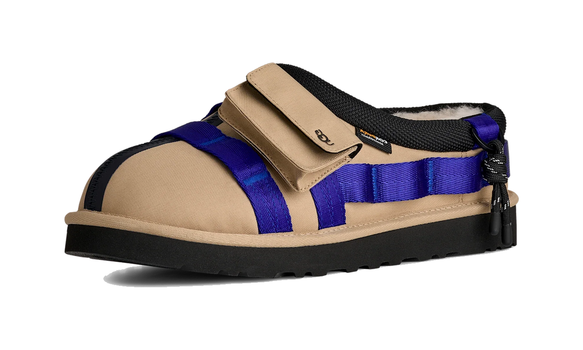 Overkicks - UGG Tasman Wildwood Slipper Sand Regal Blue (1180110-SDRG) - vista trasera