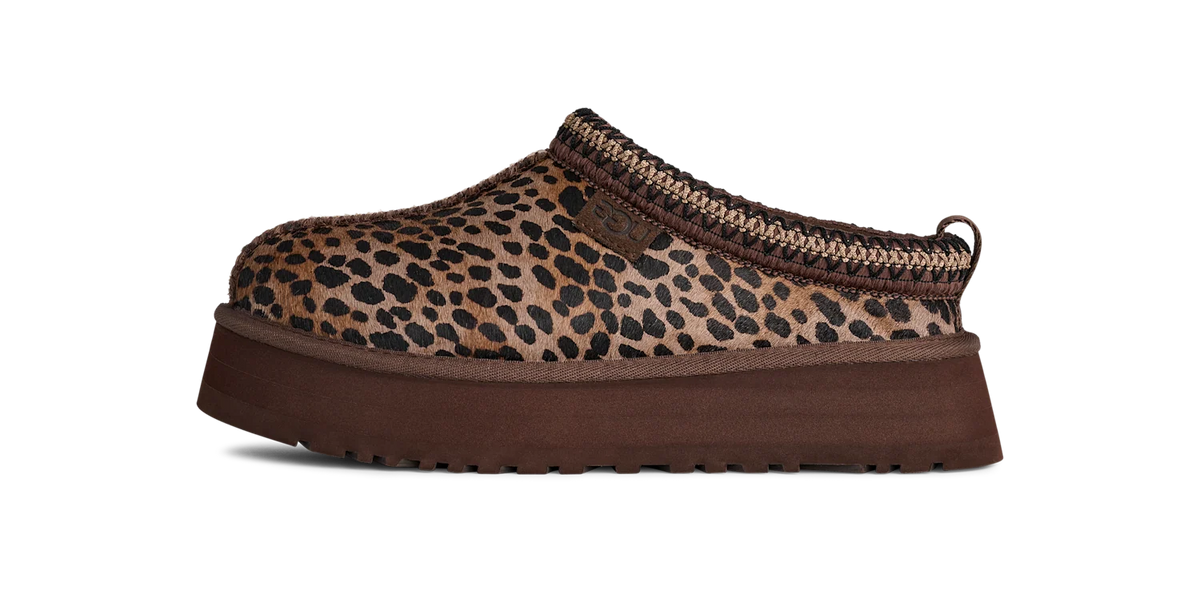 Overkicks - UGG Tazz Caspian Slipper Burnt Cedar (Womens) (1178430-BCDR) - vista lateral