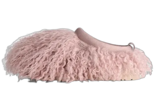 Overkicks - UGG Tazz Fluff Momma Slipper Fawn (Women's) (1179371-FAWN) - vista lateral