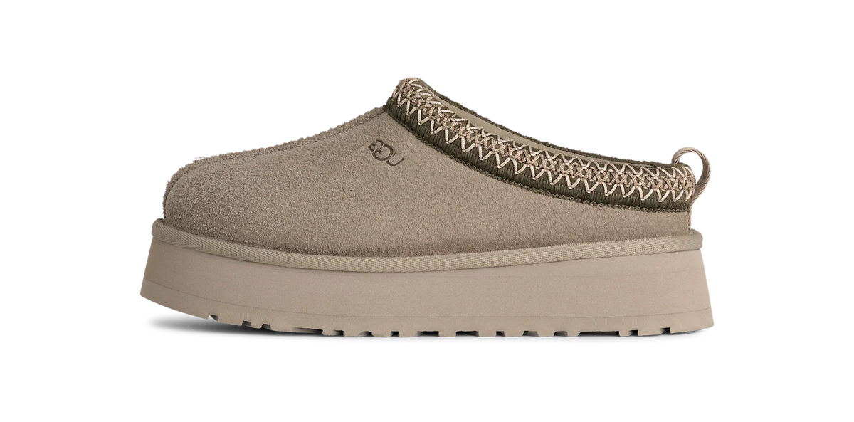 Overkicks - UGG Tazz II Slipper Cobble Grey (Womens) (1174471-CBBLG) - vista lateral