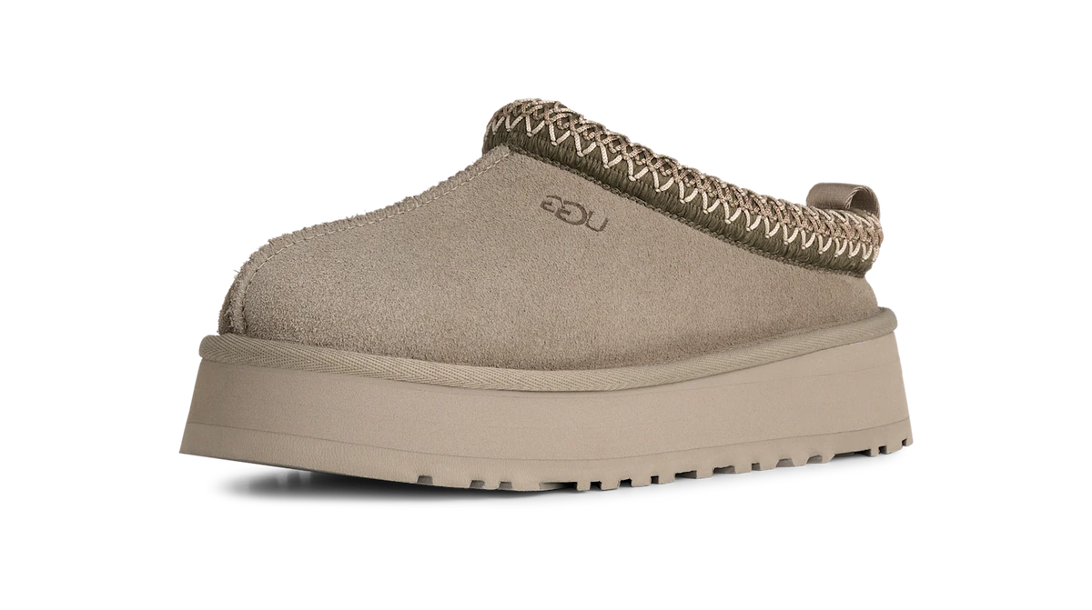 Overkicks - UGG Tazz II Slipper Cobble Grey (Womens) (1174471-CBBLG) - vista trasera