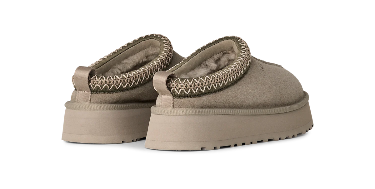 Overkicks - UGG Tazz II Slipper Cobble Grey (Womens) (1174471-CBBLG) - detalle suela