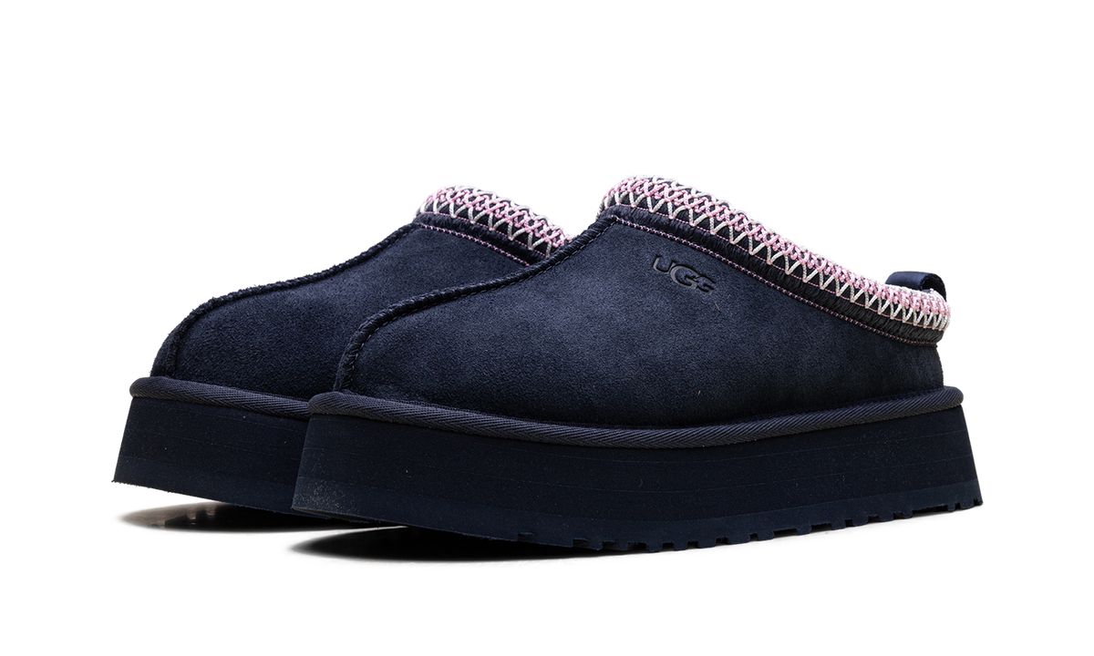 Overkicks - UGG Tazz II Slipper Dark Indigo (Womens) (1174471-DKN) - vista trasera